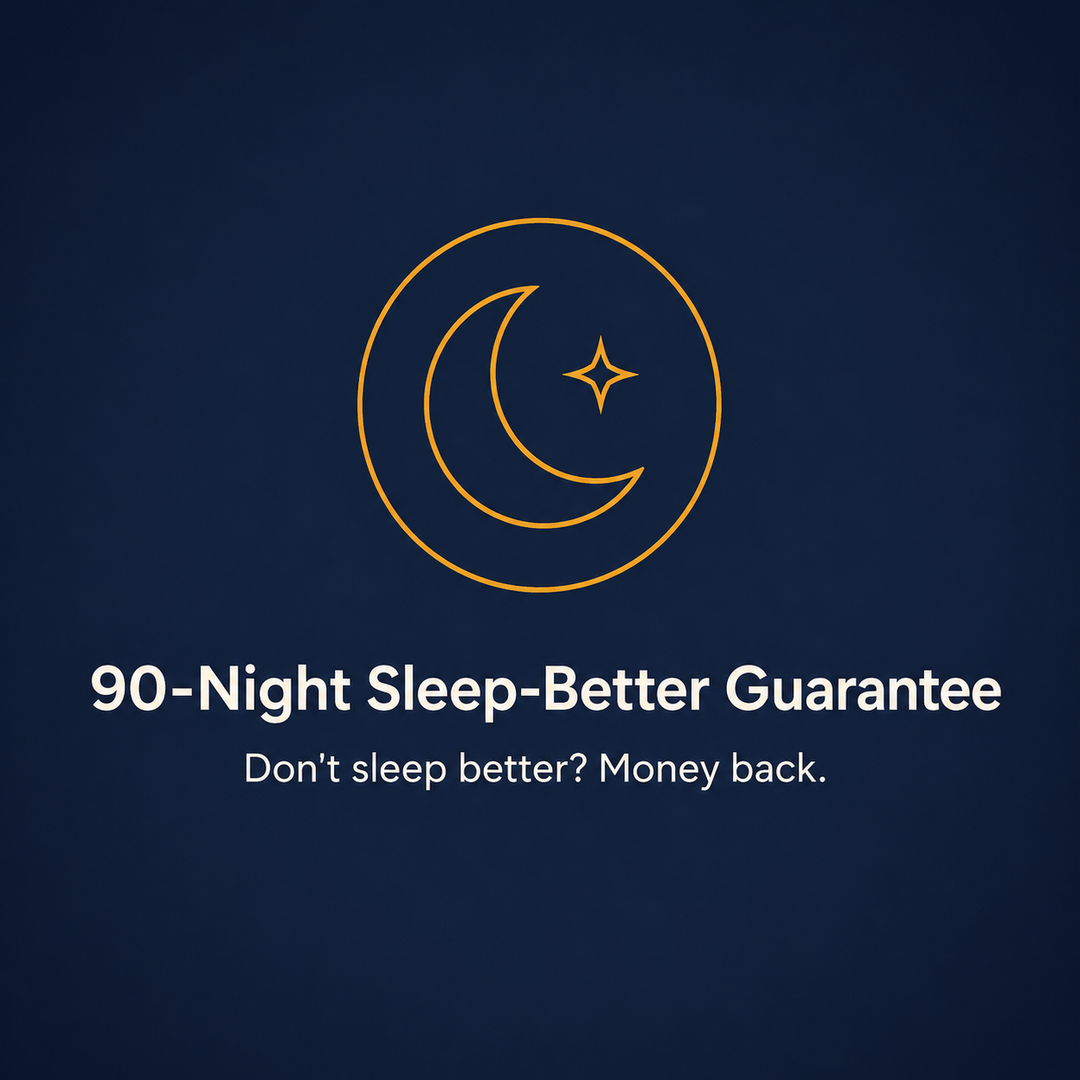 90-Night Sleep-Better Guarantee